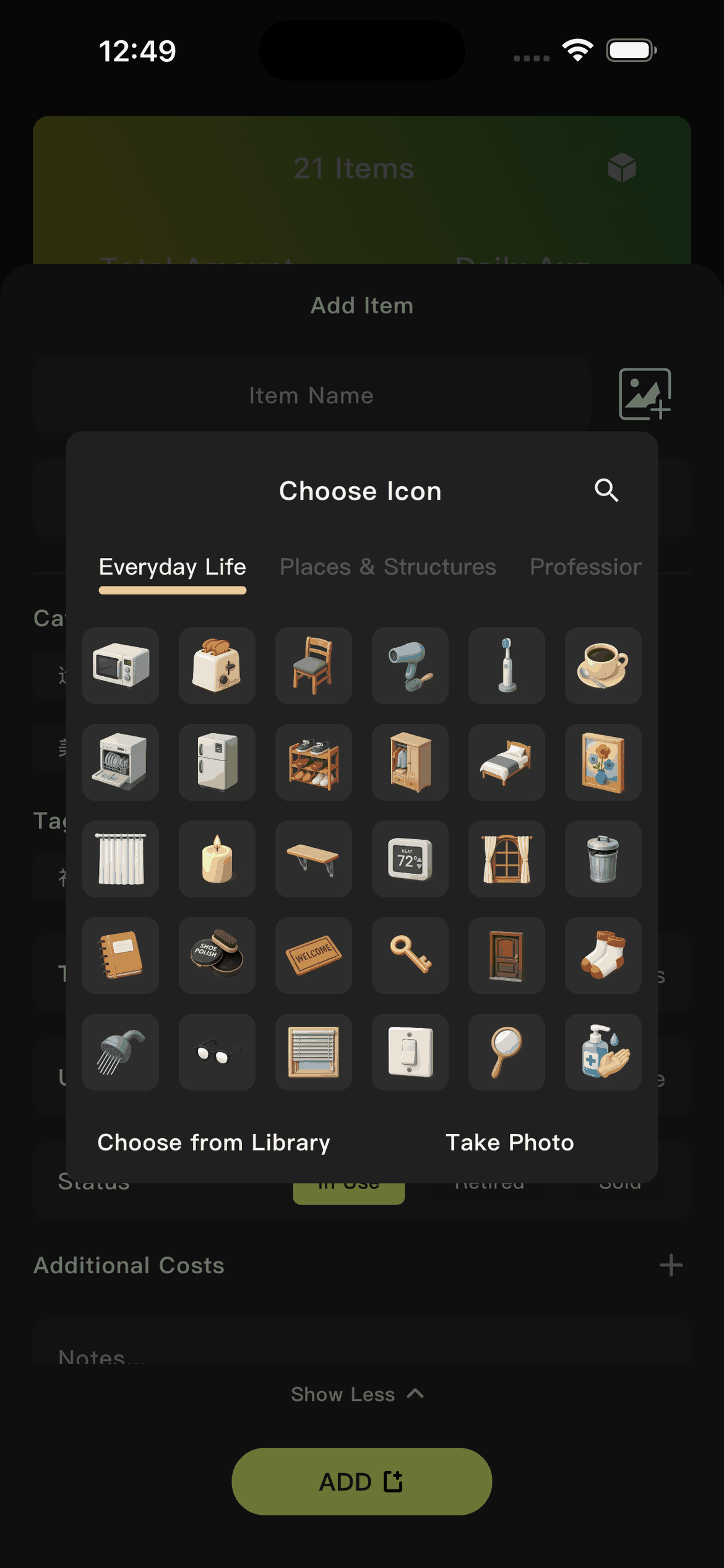 8,000+ 3D Icons